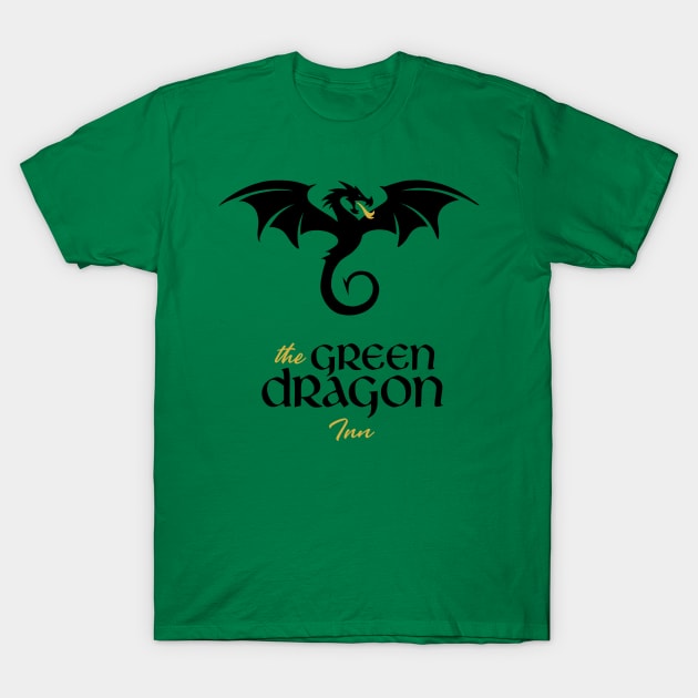 the green dragon T-Shirt by creativeballoon